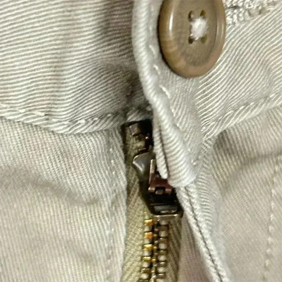 Lands' End Men's Beige Chino Pants Size 21 Straight Leg Solid - Picture 3 of 8